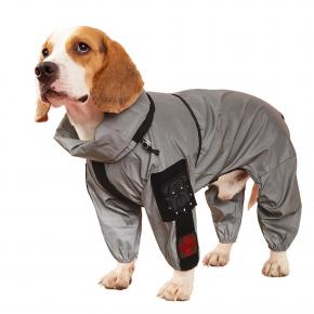 Full Reflective Dog Raincoat - DR04