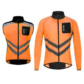 Safety Cycling Vest & Long Slee Jacket - C01