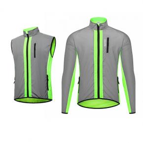 Safety Cycling Vest & Long Slee Jacket - C02