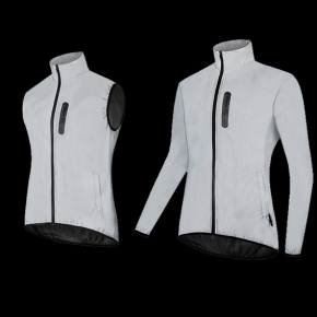 Safety Cycling Vest & Long Slee Jacket - C03