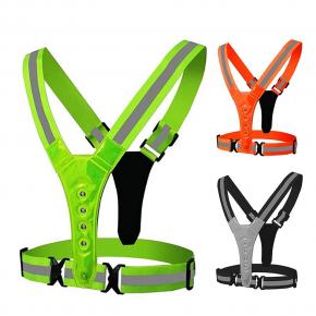 LED Elastic Sports Reflective Vest - L03