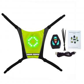 LED Sports Reflective Vest for Backpack - L05