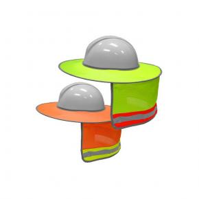 High Vis Mesh Hard Hat Shade - HS01