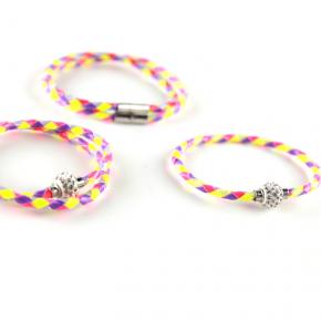 PVC Reflective Hand-woven Bracelet - RB07