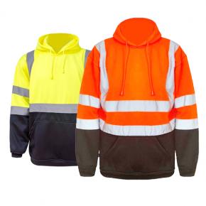 High Visibility Two-Tone Soft Shell Jacket - HS02