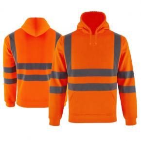 Hooded High Visibility Pullover Jacket - HS03