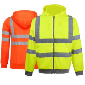 Hi-Vis Hooded Sweat shirt - HS04