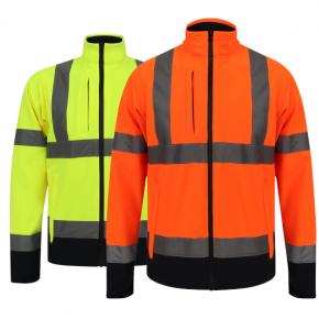 Hi Vis Full Zip Track Sweatshirt - HS10