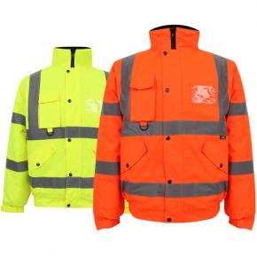 Hi Vis  Bomber Jacket - J01