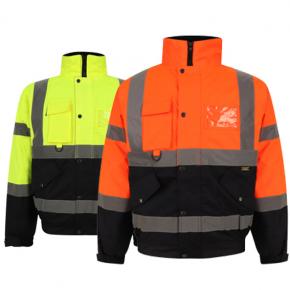 High visibility two-tone bomber jacket - J02