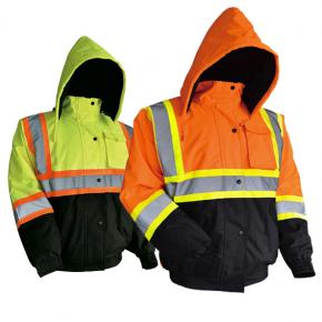 Hi Vis  Bomber Jacket - J03