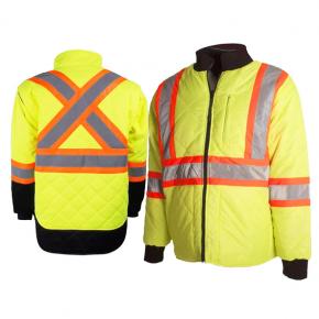  Hi-Vis Lined Freezer Jacket - J07