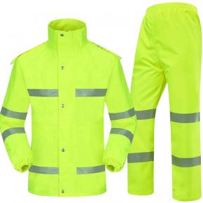 High Visibility Storm Shield PU Rain Suit - HRS01