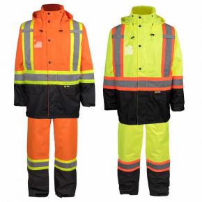 Hi-Vis Rain Suit - HRS04