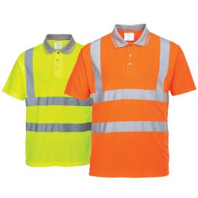 Hi Vis Short Sleeved Polo Shirt - TS12