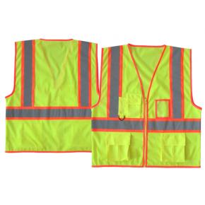 Velcro Closure Class 2 safety vest - U18