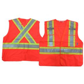 Drop Shoulder Safety Tear Away Vest - U24