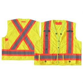 Hi Vis Surveyor's Safety Vest - U32