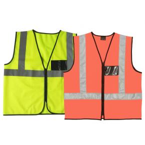 Zipper Closure Class 2 safety vest - V14