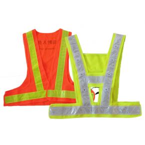 Public Velcro Closure safety vest - V22