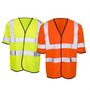 Half Long Sleeves Safety Vest - V31